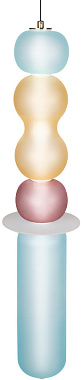 Светильник подвесной Loft It Lollipop 10239P/F 18Вт LED