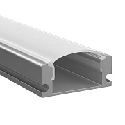 Профиль для светодиодной ленты Lightstar 409429 2000мм серый