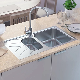 Мойка кухонная IDDIS Arro ARR78SZi77 78х44см сатин