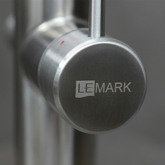 Смеситель для кухни LEMARK Expert LM5083S-Gray серый/сталь