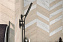 Матовый керамогранит WOW 60 Grad 120272 Grad Chevron A Calacatta 9,8х52,2см 0,456кв.м.