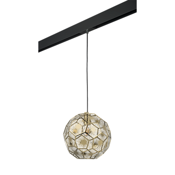 Трековый светильник Lightstar Fermo PRO724212 40Вт E27 золото для однофазного трека