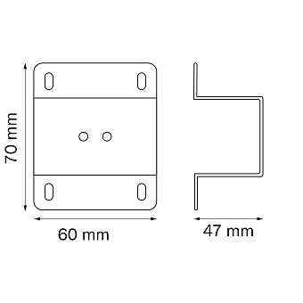 Крепление Lightstar 505171 для однофазного трека