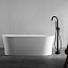 Смеситель для ванны Abber Wasser Kreis AF8116B чёрный матовый