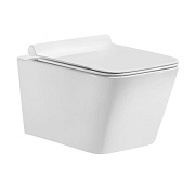 Унитаз подвесной SOLE CUBE УТ000021345 безободковый с микролифтом
