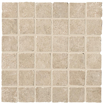 Керамическая мозаика Atlas Concord Италия Lims A3HL Beige Mosaico Tumbled 30х30см 0,9кв.м.