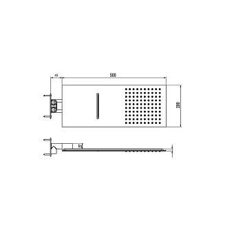 Душевая система RGW Shower Panels 50140802-01 SP-6343-01 хром