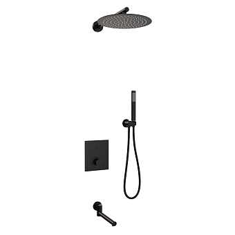 Душевая система RGW Shower Panels 511408370-04 SP-370B чёрный