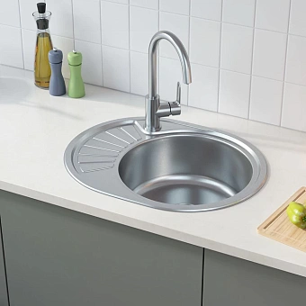 Мойка кухонная IDDIS Suno SUN60SRi77 60х47см сатин