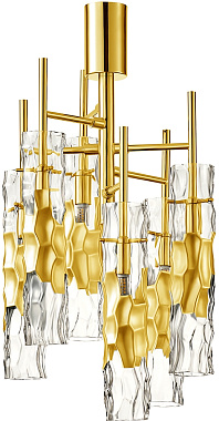Светильник потолочный CRYSTAL LUX PRIMAVERA PRIMAVERA PL6 GOLD 360Вт G9