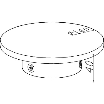 Светильник архитектурный Maytoni Wald O420WL-L7GF 7Вт IP65 LED графит