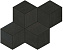 Керамическая мозаика Atlas Concord Италия MEK AMKI Dark Mosaico Esagono 30х35см 0,42кв.м.