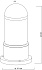 Светильник фасадный Arte Lamp COPPIA A5217FN-1BK 20Вт IP44 E27 чёрный