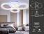 Люстра потолочная Ambrella ACRYLICA Original FA9524 92Вт 4 лампочек LED