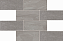 Керамическая мозаика ESTIMA Terra Mosaic/LN02_NS/TE02_NS/28,6x35/BricksBig Gray 28,6х35см 1,001кв.м.