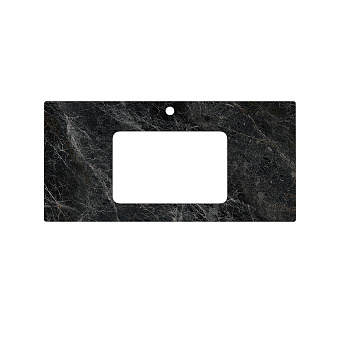 Столешница KERAMA MARAZZI Plaza PL3.VT93.100 Керамогранит 100х48см Риальто тёмный серый лаппатированный