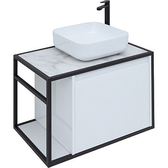 Тумба под раковину подвесная AQUANET Nova Lite Loft 261649 44х75х51,8см