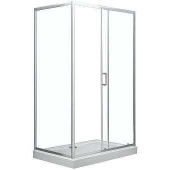Душевая дверь AQUANET SD 273604 190х100см стекло прозрачное