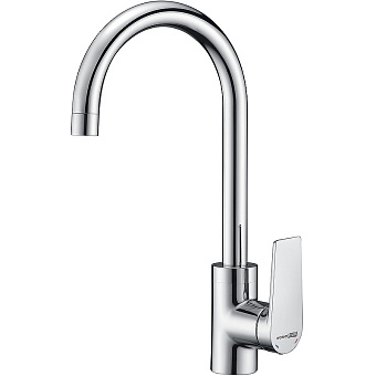 Смеситель для кухни WASSERKRAFT Lopau 3207 поворотный излив хром