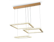 Люстра подвесная Ambrella ACRYLICA Ice FA1761 180Вт 3 лампочек LED
