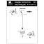 Светильник подвесной Arte Lamp WAVE A7761SP-1CC 60Вт E27