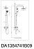 Душевая система D&K HessenGoethe DA1384741E09 хром