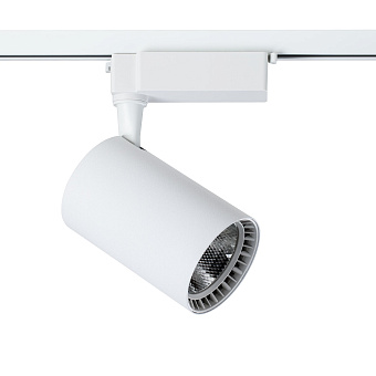 Трековый светильник Maytoni Vuoro TR003-1-30W3K-W 25,8Вт LED белый для однофазного трека