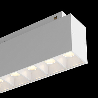 Магнитный трековый светильник Maytoni Points TR014-2-10W3K-W 11Вт LED белый
