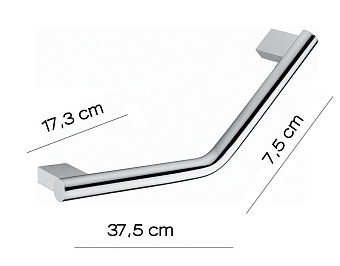 Поручень для ванной Gedy Canarie A222(13) 37,5см хром