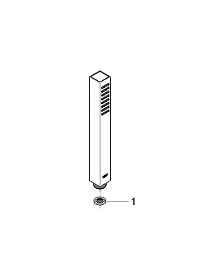Ручной душ GROHE Eurocube 27884001 хром