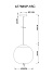 Светильник подвесной Arte Lamp CODY A7768SP-1BC 10Вт LED