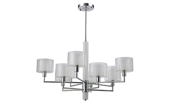 Люстра подвесная CRYSTAL LUX MAESTRO MAESTRO SP-PL5+5 CHROME 300Вт 5 лампочек E14