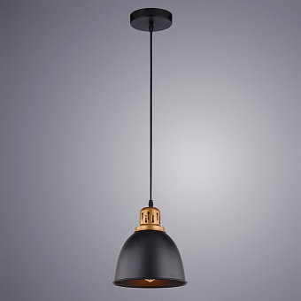 Светильник подвесной Arte Lamp EURICA A4245SP-1BK 60Вт E27