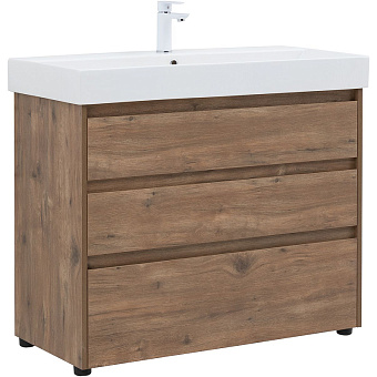 Тумба под раковину напольная AQUANET Nova Lite 302480 43,5х95х73,5см