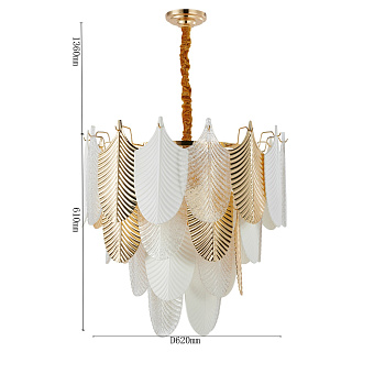 Люстра подвесная Favourite Pulcher 2619-19P 760Вт 19 лампочек E14