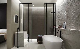 Настенная плитка FAP CERAMICHE Mat and More f0VA Brown 75х25см 1,125кв.м. матовая