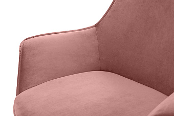 Кухонный стул AERO 65х44х85см велюр/сталь Rosa