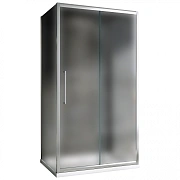 Угловое ограждение Abber Schwarzer Diamant AG30120MH-S80M 195х80см стекло матовое