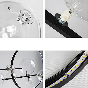 Светильник подвесной ImperiumLOFT Iona 167515-26 304Вт G9/LED