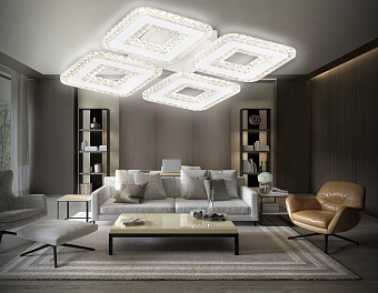 Люстра потолочная Ambrella ACRYLICA Original FA4004 100Вт 4 лампочек LED