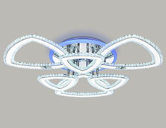 Люстра потолочная Ambrella ACRYLICA Original FA8861 53Вт 6 лампочек LED