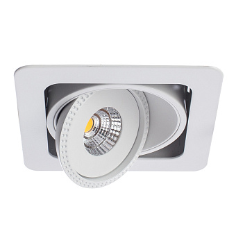 Светильник точечный встраиваемый Arte Lamp STUDIO A3007PL-1WH 7Вт LED