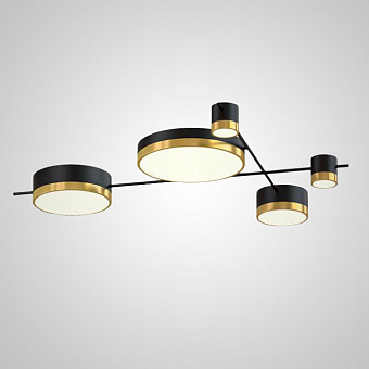 Люстра потолочная ImperiumLOFT Chute 207923-23 62Вт 5 лампочек LED