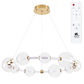 Светильник подвесной Arte Lamp CROCUS A2780LM-40PB 40Вт LED