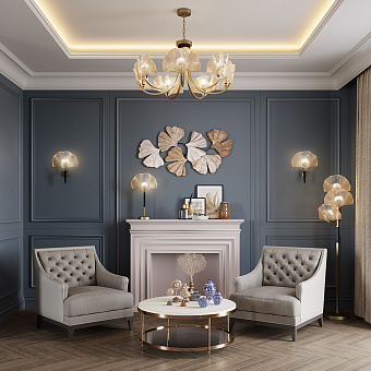 Настольная лампа Odeon HALL 4870/1T 40Вт E14