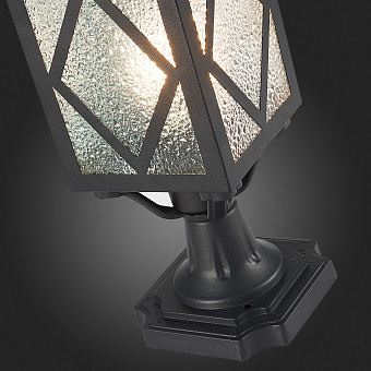 Светильник ландшафтный ST Luce LORNE SL084.405.01 60Вт IP44 E27 чёрный