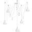 Люстра подвесная Lightstar Acrobata 761056 200Вт 5 лампочек E14