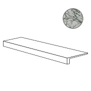 Плитка для ступеней ABK Sensi Signoria PF60009129 Gradino Top Lilac Grey Lux 120х32см 0,384кв.м. полированная