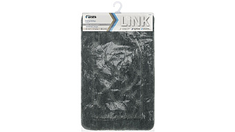 Коврик для ванной FIXSEN Link FX-5002V 50х80см графит