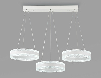 Люстра подвесная Ambrella ACRYLICA Original FA6206 122Вт 3 лампочек LED